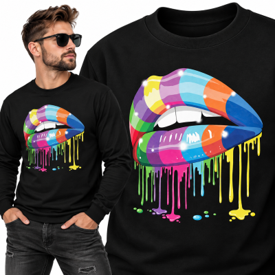 BLUZA ŚMIESZNA  LABIOS-COLORES